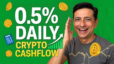 Crypto Cashflow Strategy: 0.5% Daily Returns Explained (Beginner Friendly)