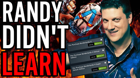 Borderlands 4 Collectors Edition Is $150 With NO GAME!! Gearbox CEO Continues To Make Things WORSE!!