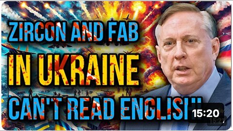"Russia Deploying Zircon Missiles & FAB Bombs: Douglas Macgregor Predicts NATO's Doom!"