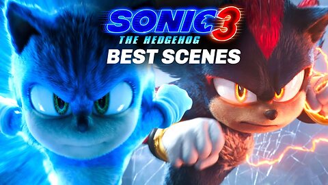 Sonic the Hedgehog 3 - Best Scenes (4K)