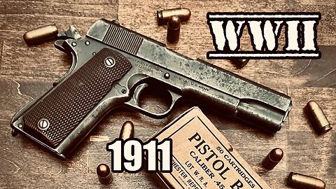 WWII 1943 Colt 1911A1 Review & Shooting