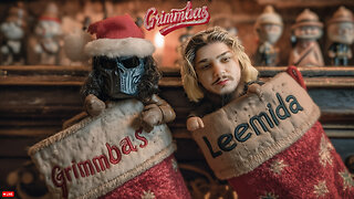 🔴LIVE • GRIMM HOLLYWOOD x LEEMIDA • GRIMMBAS • DAY 11 of 12 • MINECRAFT HORROR MODS •