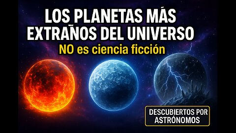 Los planetas más extraños descubiertos recientemente