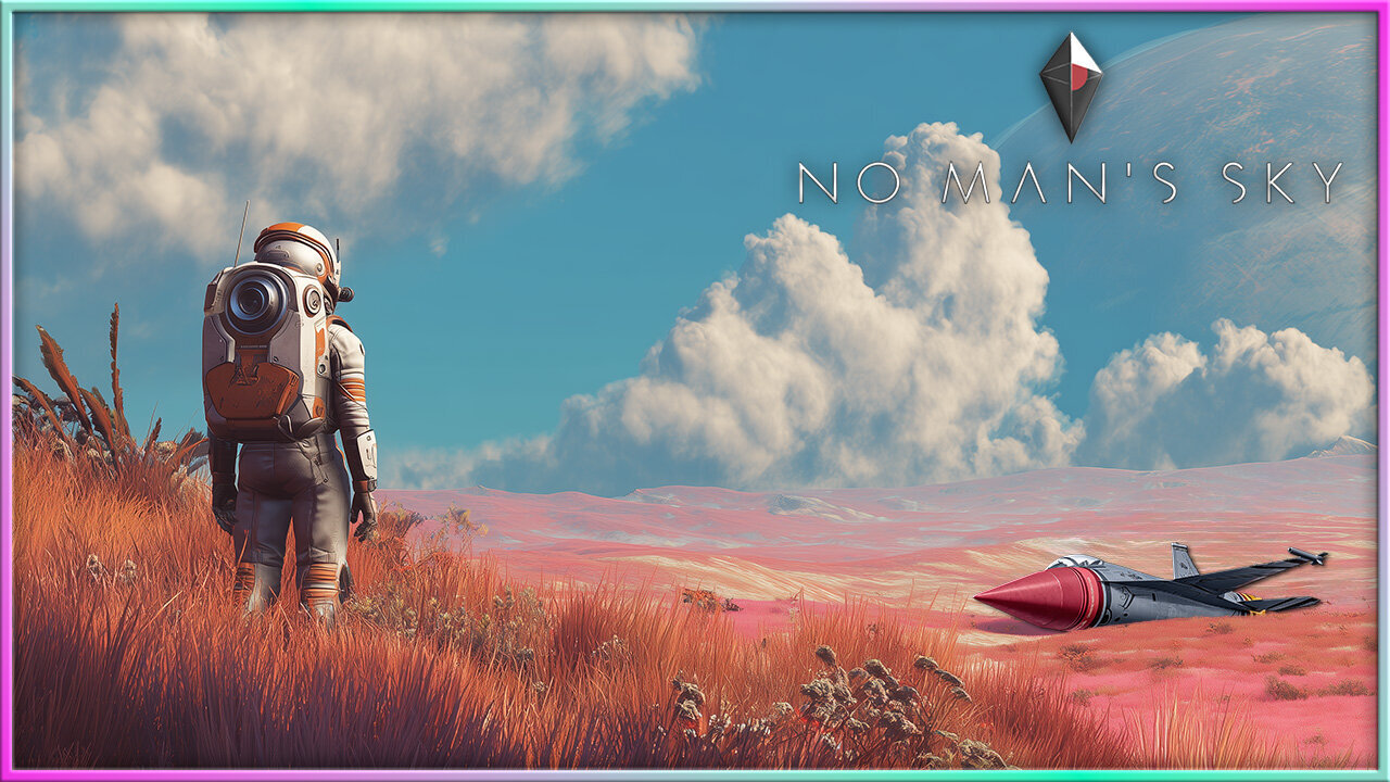 No Man's Sky - Flying Through the Galaxy on a Crayon