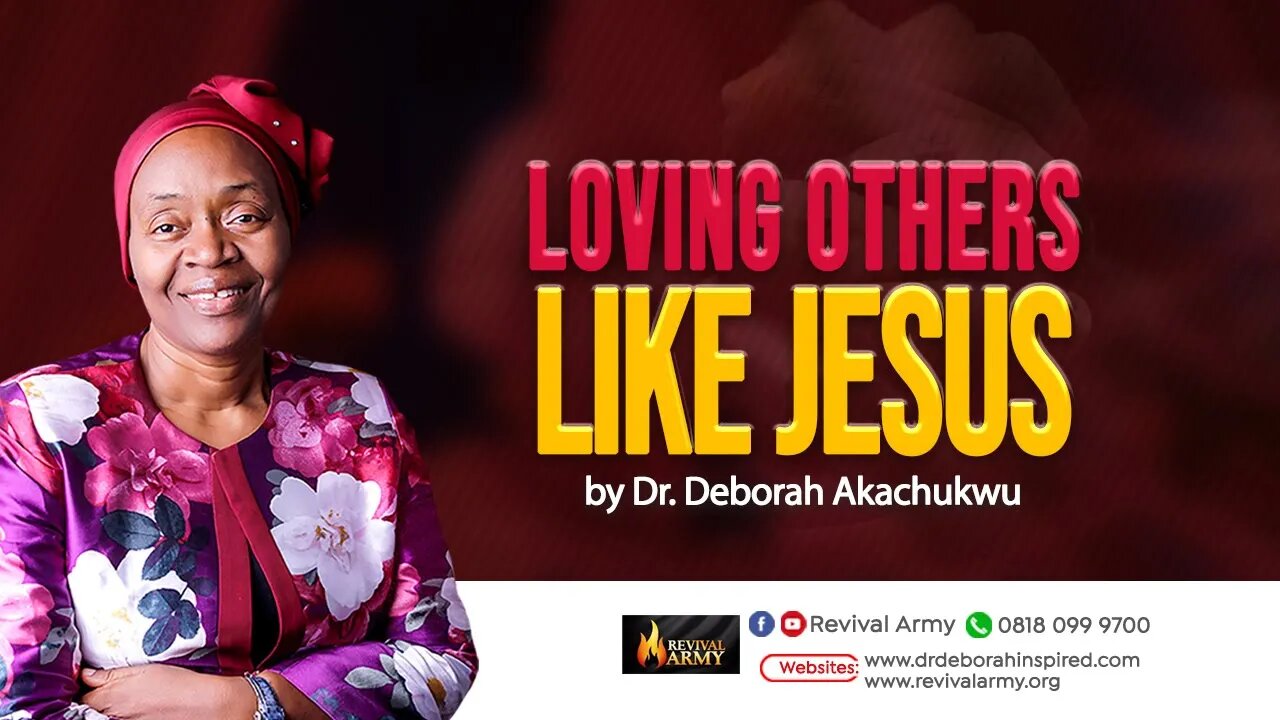 SEE HOW TO LOVE OTHERS LIKE JESUS