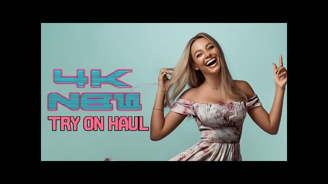 [4K] BEST FISHNET DRESS - TRANSPARENT TRY ON HAULBY SEE THROUGH