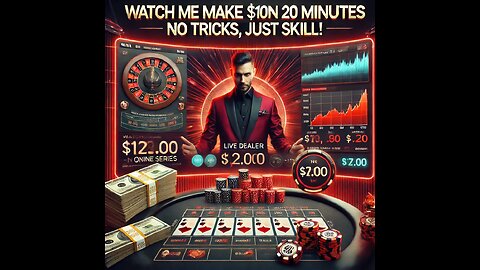 🔥 Live Dealer Baccarat: Watch Me Make $1,000 in 20 Minutes — No Tricks, Just Skill! | NCL Series 🔥