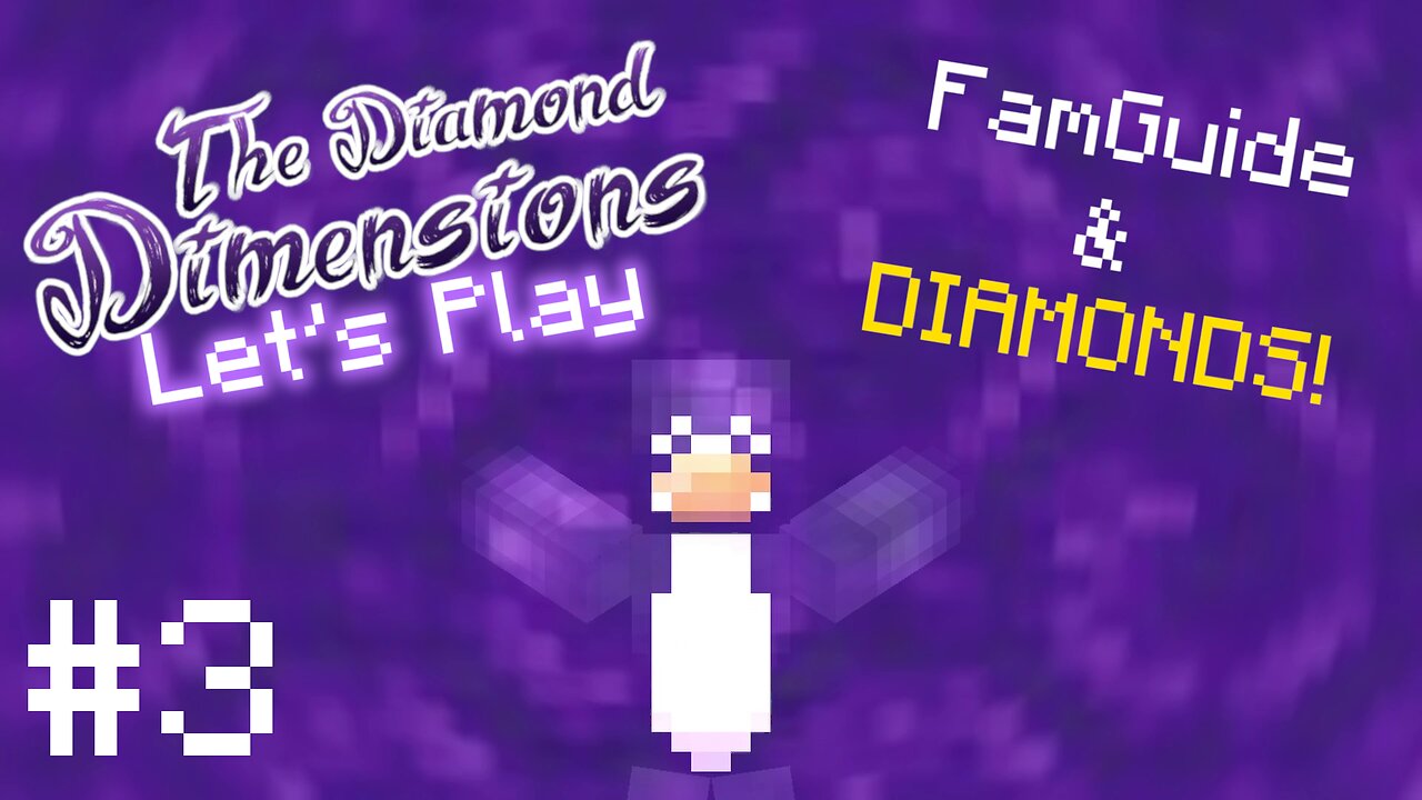 The Diamond Dimensions Modpack | DINGS OF DIAMONDS! & BABY SPIDER PET! | #3