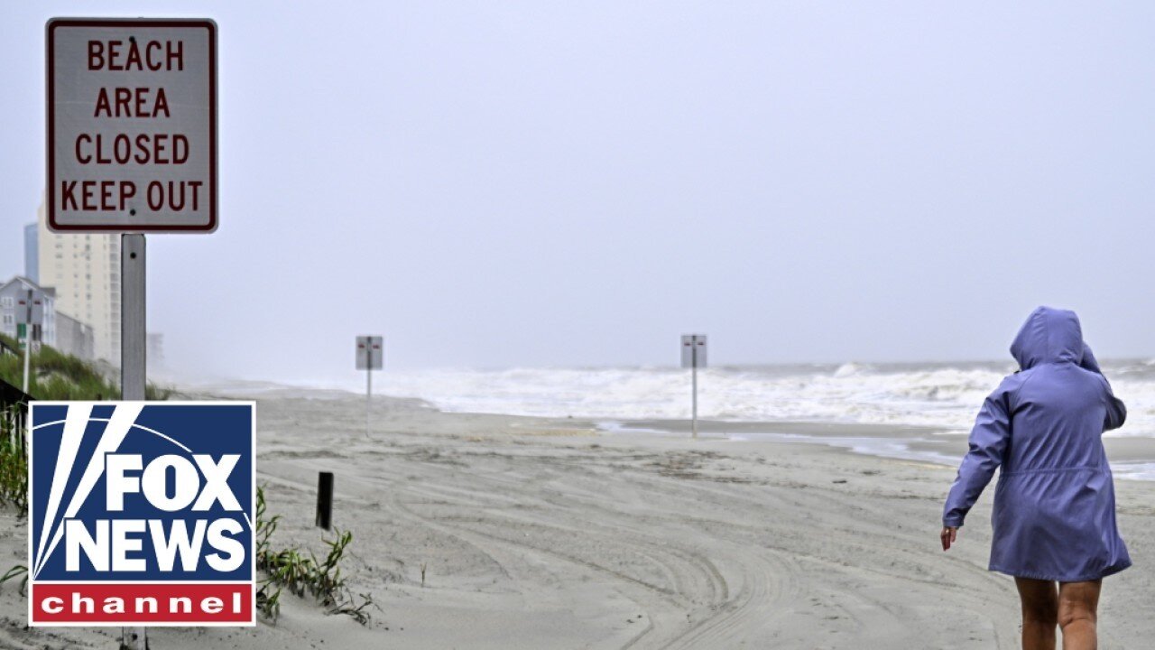 Tropical storm Chantal triggers flash flood concerns in the Carolinas