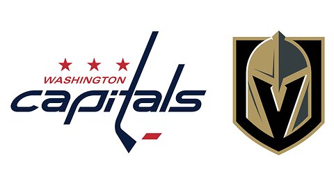Washington Capitals @ Vegas Golden Knights. NHL 25. EA Sports.