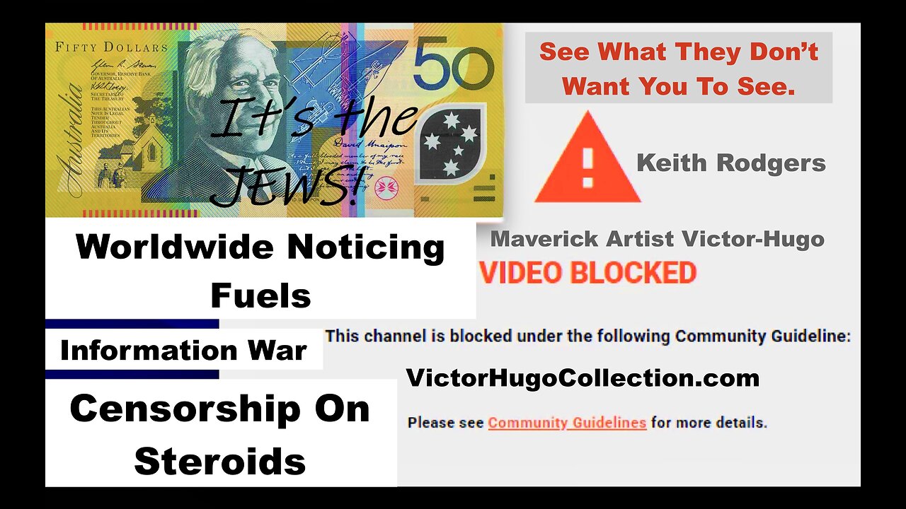 Censorship On Steroids Information War Heats Up As The Noticing Increases Keith Rodgers Victor Hugo