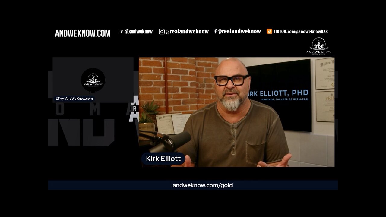 Dr. Kirk Elliot, “Why did Gold and Silver go down after Liberation Day Stock Crash?”