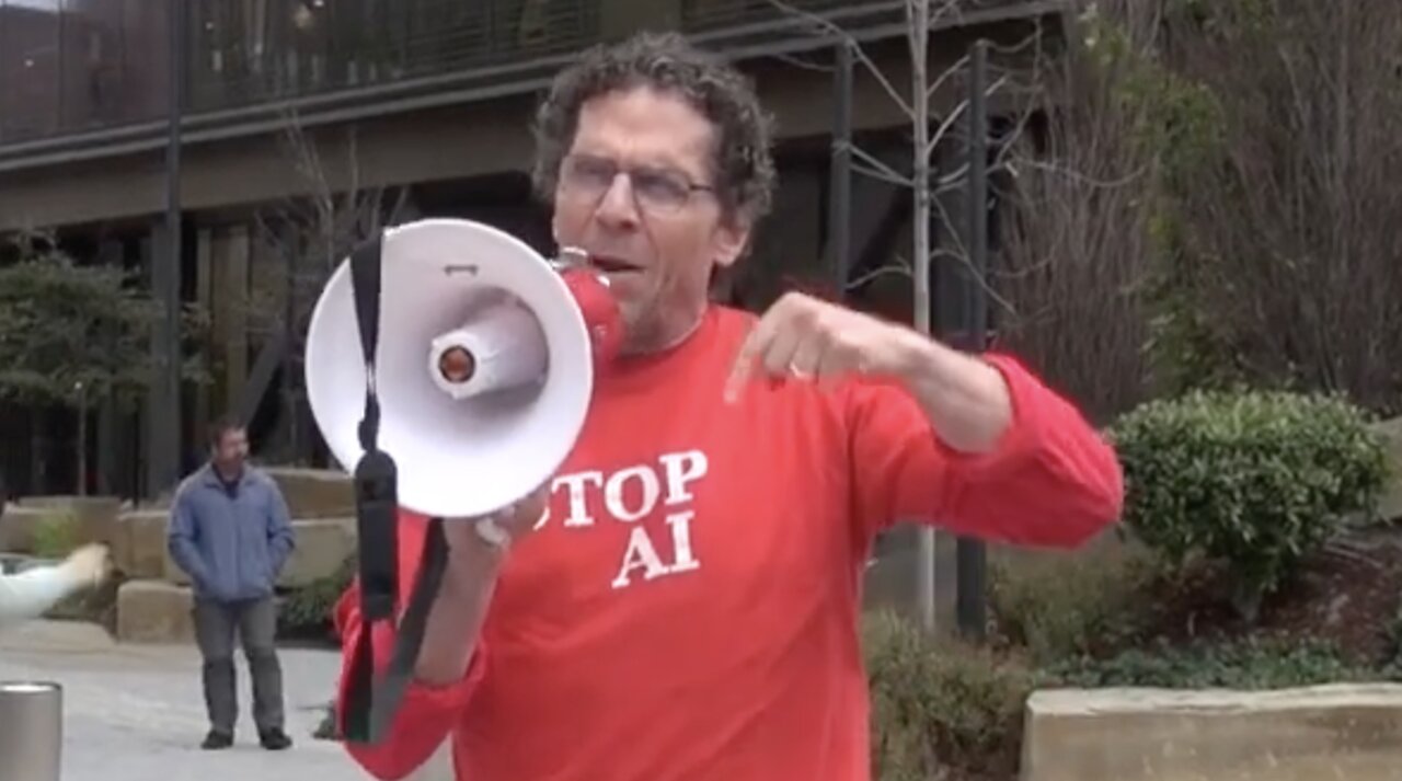 STOP AI Protest In SF