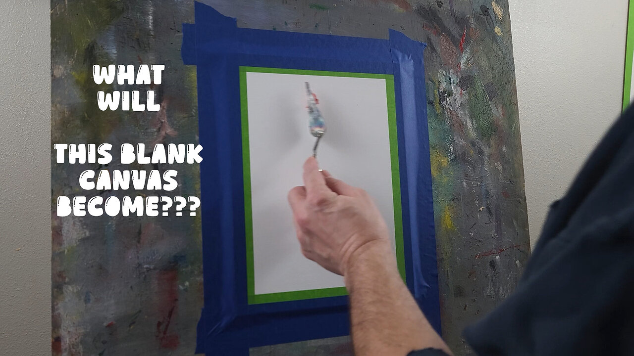Watch This Blank Canvas Turn Into EXPLOSIVE Art!