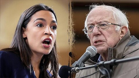 Bernie Sanders tries to leave interview after refusing to answer AOC question