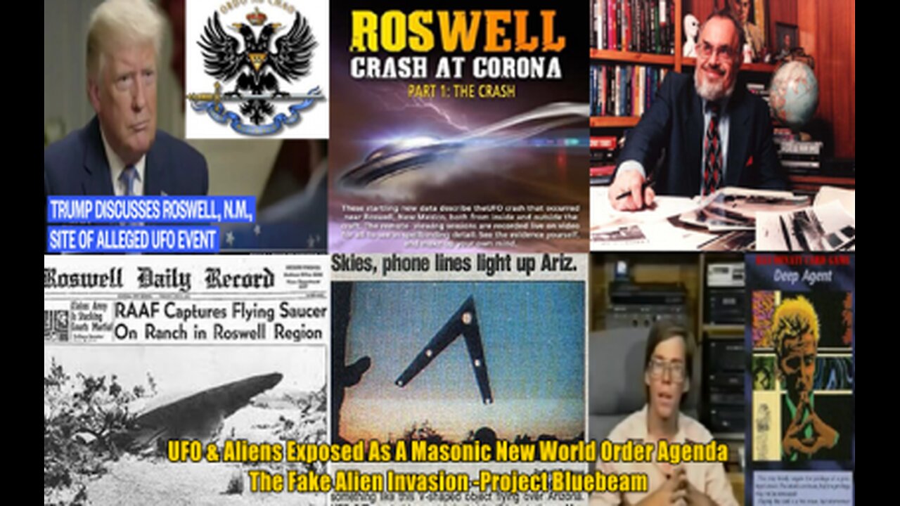 UFO & Aliens Exposed - The Masonic New World Order Agenda
