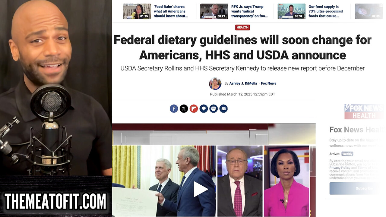 HEALTHY Dietary Guidelines? FINALLY! 🇺🇸 #MAHA