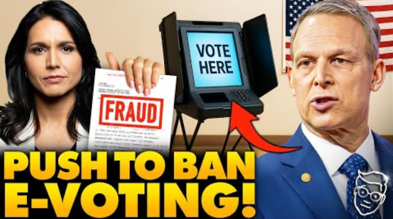 GOP Chairman DEMANDS Electronic Voting Machines be BANNED After EVIDENCE of Vote Switching Uncovered