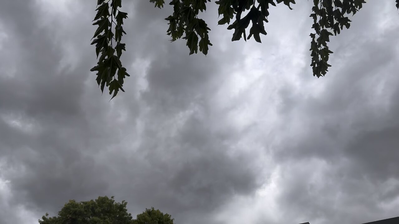 Gray and Cloudy Skies - NorCal - 3:00 pm