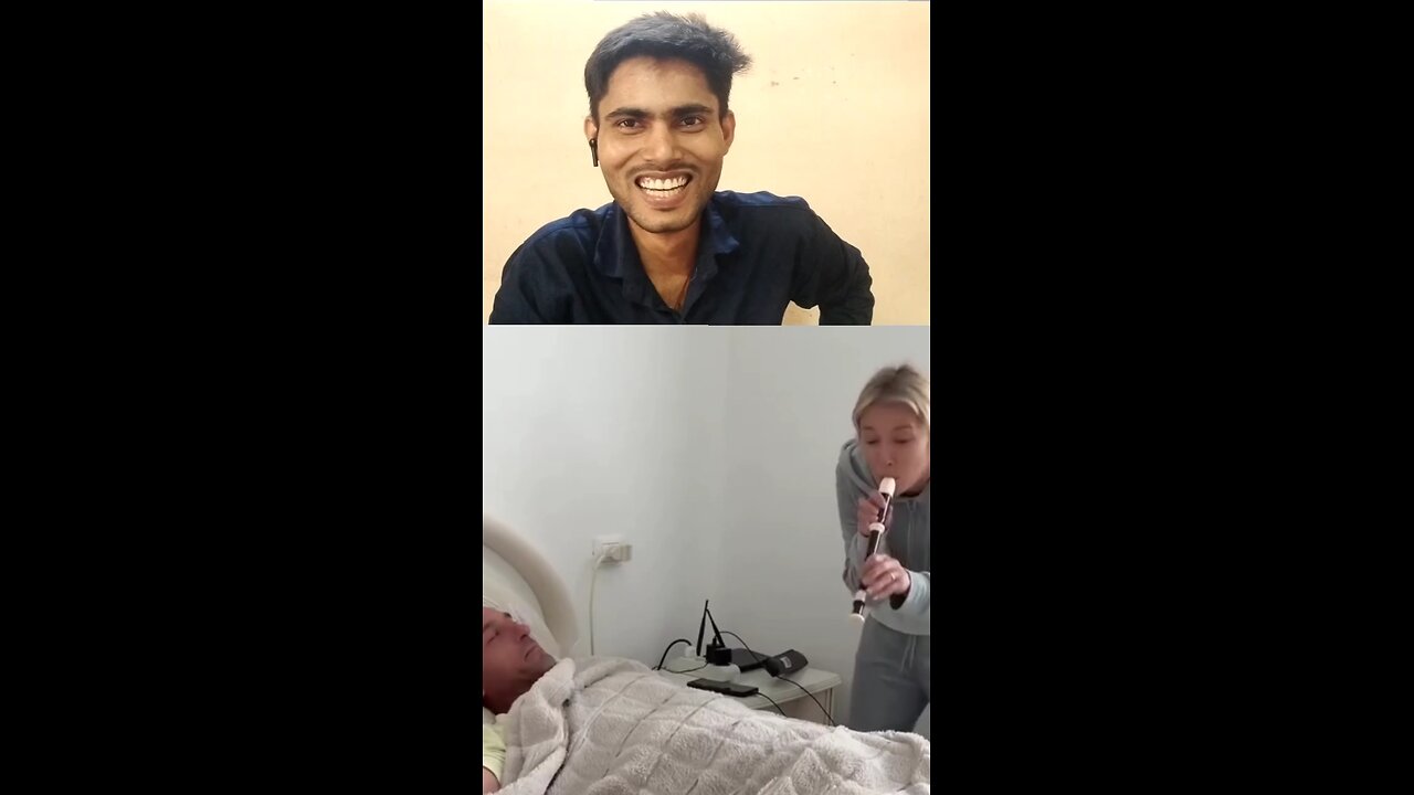 patni Pati ke nag ko khada kar rahi hai