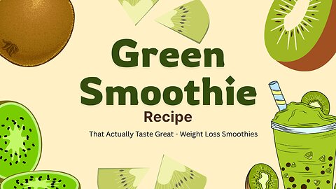4 Green Smoothie Recipes That Actually Taste Great | Healthy Weight Loss Smoothies
