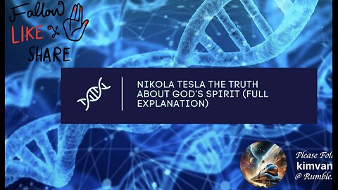 What They Won't Tell You. Nikola Tesla The Truth About God’s Spirit (Full Explanation)