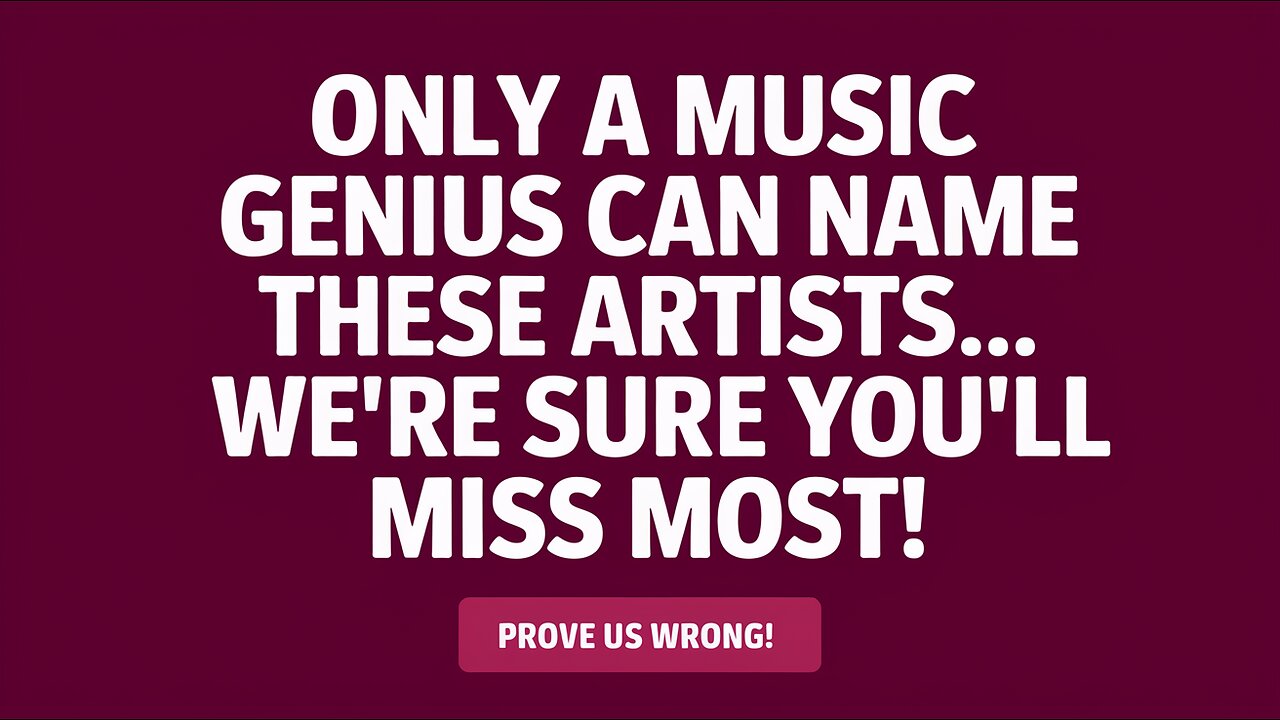 Music Quiz For Music Geniuses