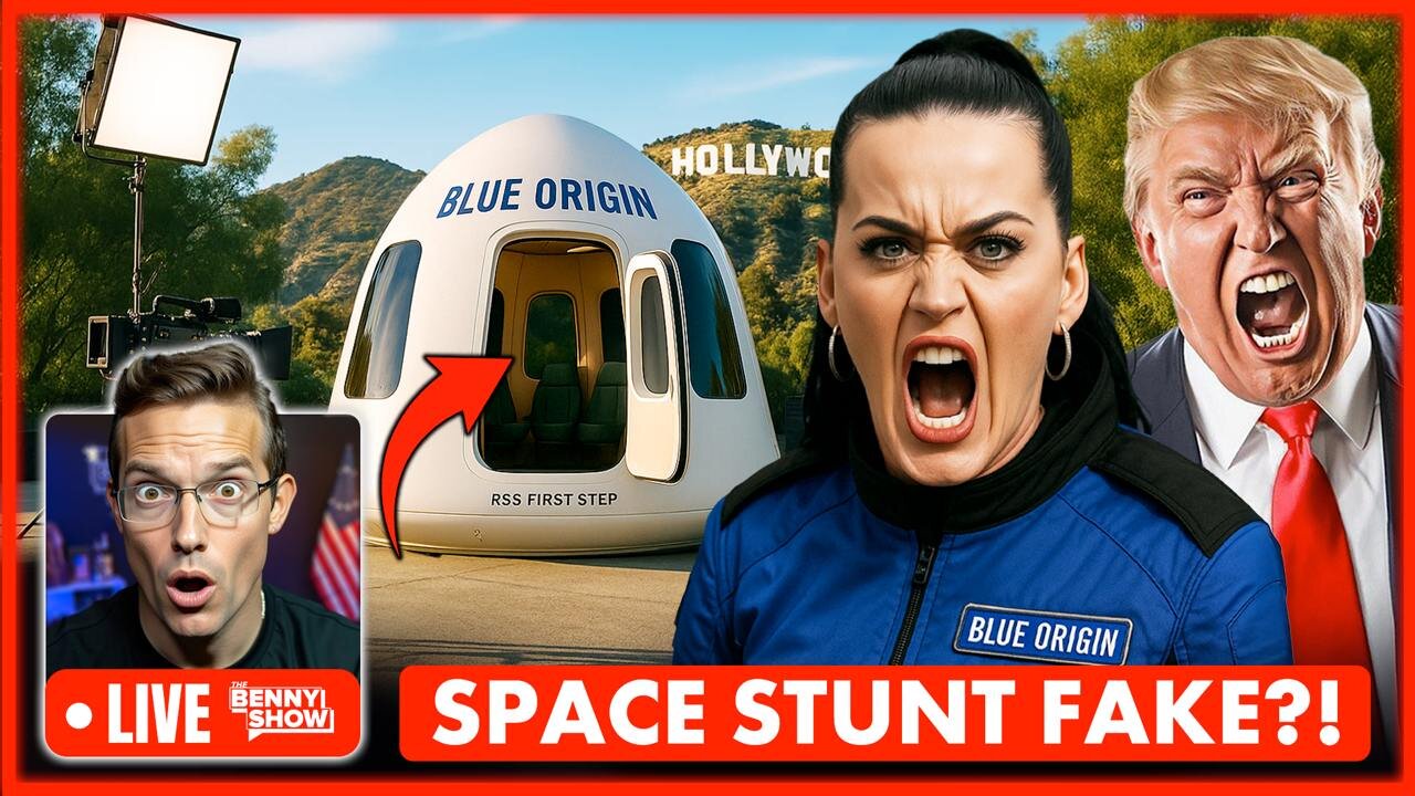 SHOCK Video Proves Katy Perry 'Space Flight' Was FAKE: 'Open Doors On A Space Ship?' Trump Reveals..