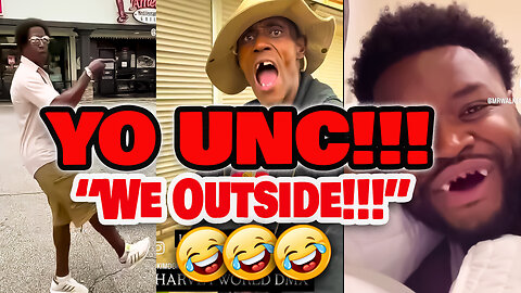 YO UNC Wildin' OUTSIDE! 😭🔥 They Tried to Stop Him But Couldn’t