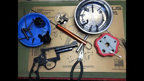 Taurus Old Model 66 Disassembly/Reassembly | Spring Change | Parts Change