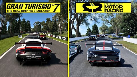 Gran Turismo 7 vs Project Motor Racing PS5 Pro Graphics Comparison