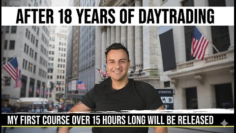 📈 18 Years of Trading Wisdom… Now Revealed in My New Course