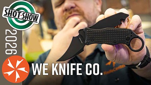 WE’s New Tactical Knife - SHOT Show 2026