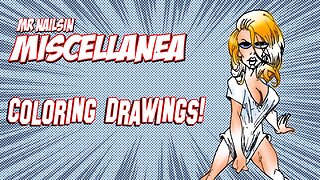Coloring Drawings!