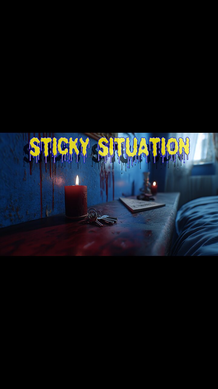 Sticky Situation! - Ouija Board, Ectoplasm, Portal, Candle & Keys