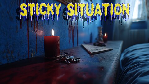 Sticky Situation! - Ouija Board, Ectoplasm, Portal, Candle & Keys