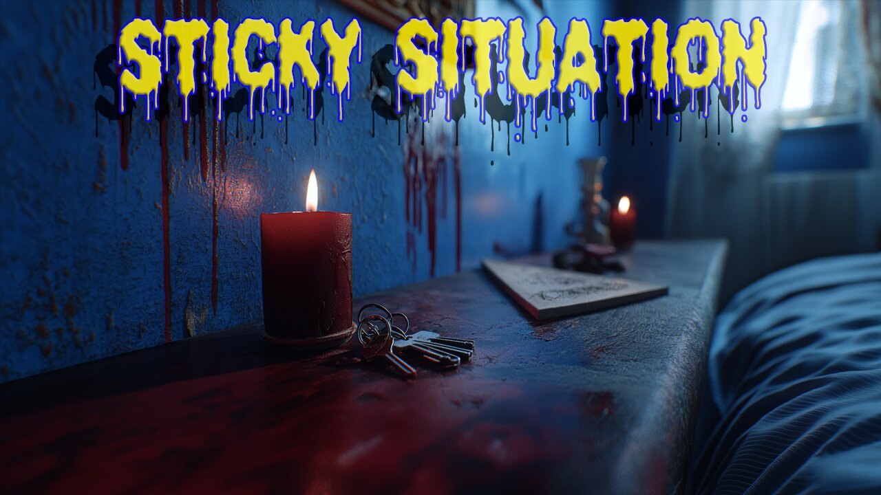 Sticky Situation! - Ouija Board, Ectoplasm, Portal, Candle & Keys