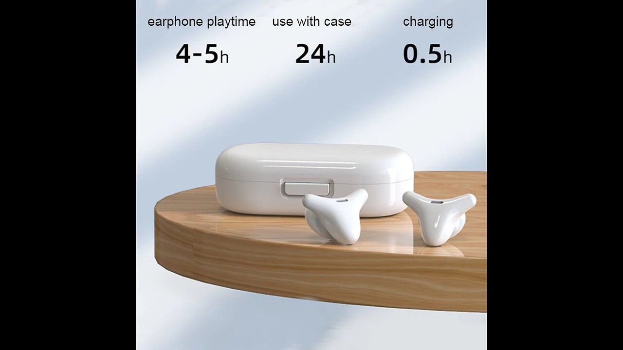 Waterproof Stereo Wireless Earbuds. with Wireless Charging Case & Touch Control