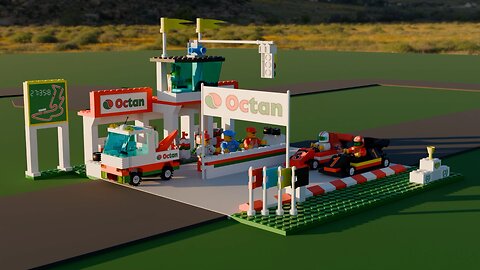 Lego Race - 3D Animation