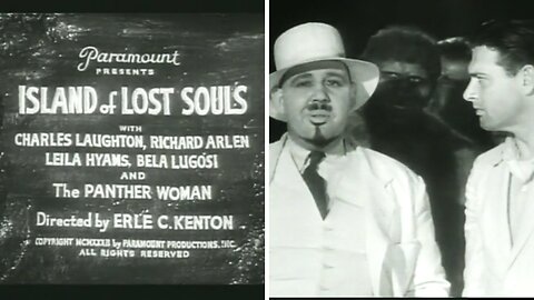 “The Island of Lost Souls (1932) – Charles Laughton’s Chilling Descent Into Madness