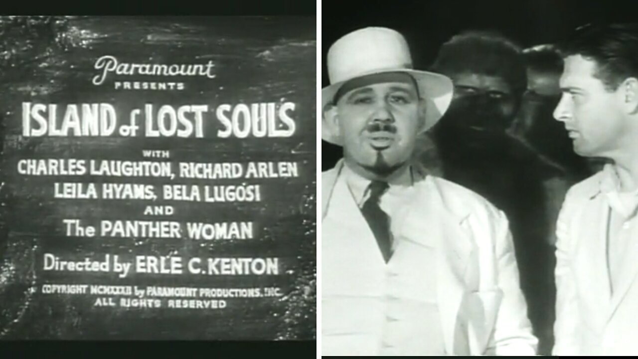 “The Island of Lost Souls (1932) – Charles Laughton’s Chilling Descent Into Madness