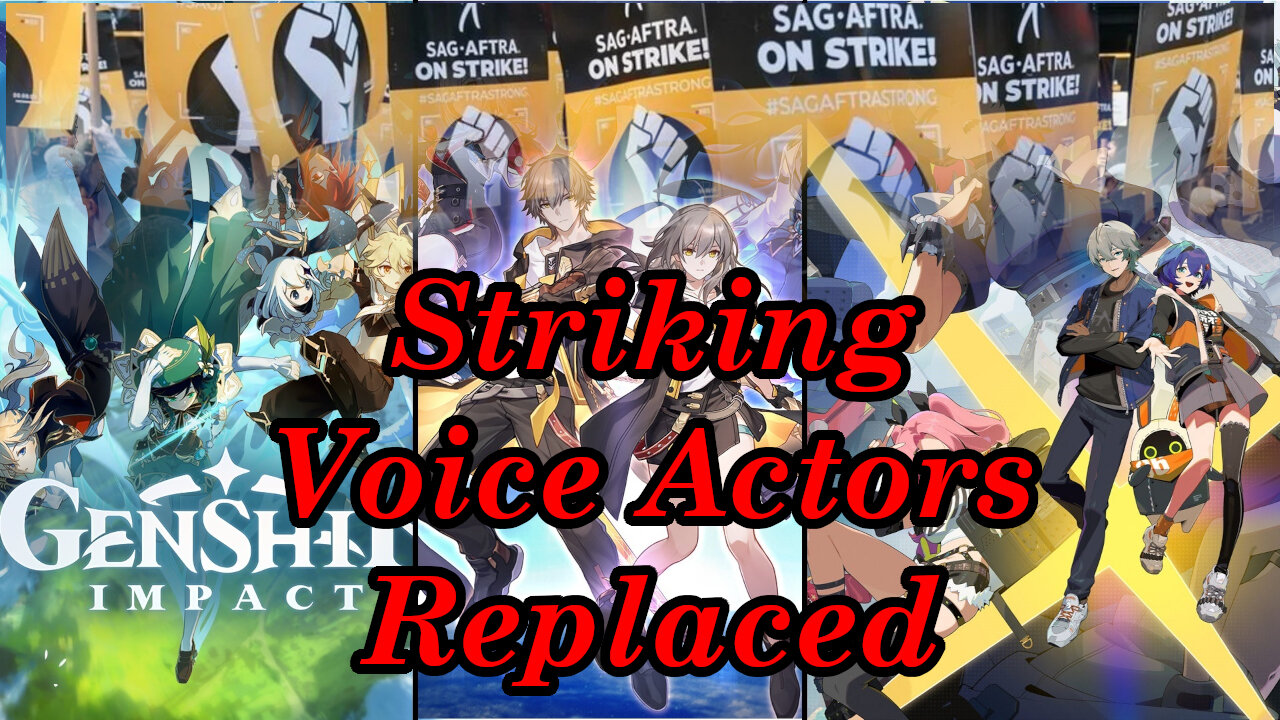 Entitled striking Voice Actors attack those who will do the job, get replaced