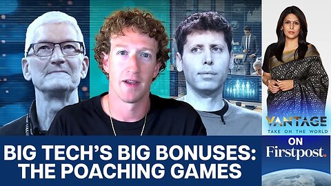 Big Tech’s Billion-Dollar Talent Wars: The AI Poaching Battle Heats Up | Vantage with Palki Sharma