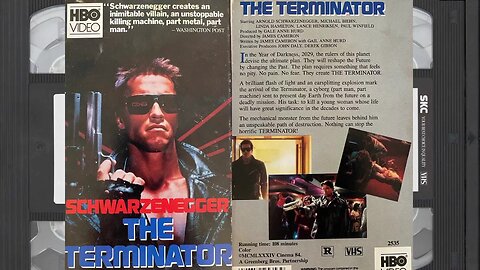 The Terminator (VHS Rip 1984)