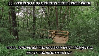 VISITING BIG CYPRESS TREE STATE PARK