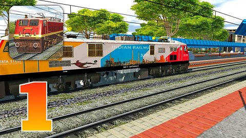 Indian Railway Train Simulator - Gameplay Walkthrough | Part 1 (Android, iOS)