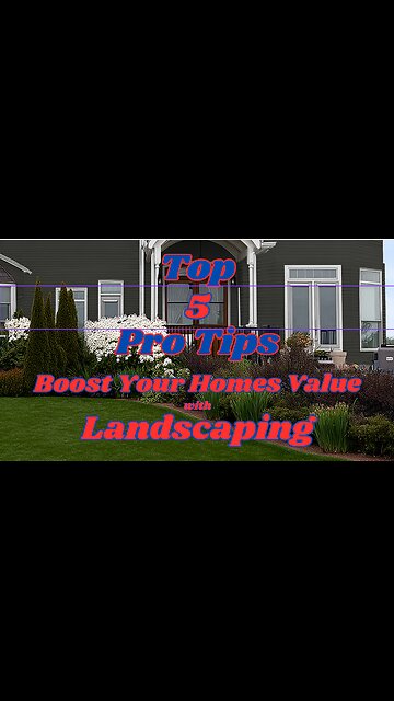 Top 5 Pro Tips to Boost Your Home's Value with Landscaping!