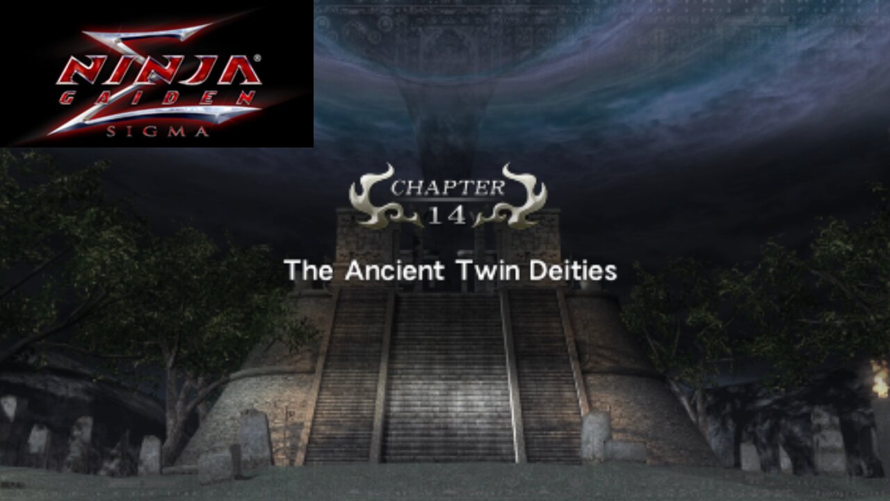 Ninja Gaiden Sigma Playthrough Chapter 14 (The Ancient Twin Deities)