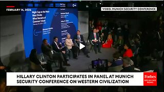 Hillary Clinton CALLED OUT by Pro-Trump Czech Leader at Munich for Hating Trump