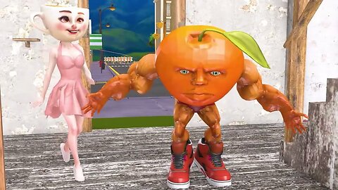 Ballerina Cappuccina Sad Story of Love with Tung Tung Sahur in Granny House! New Animation